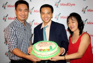 Coach Albert and Alice with Josephus Bumaat, Top 4 at the September 2012 LET, a MyReviewCoach reviewee